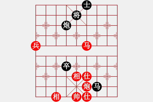 象棋棋谱图片：第八轮 第1台 刘宗泽 先胜 王靖 - 步数：83 