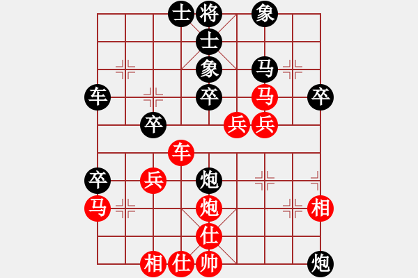 象棋棋譜圖片：醫(yī)生與我(天帝)-勝-無吻冷情(天帝)(布局) - 步數(shù)：50 