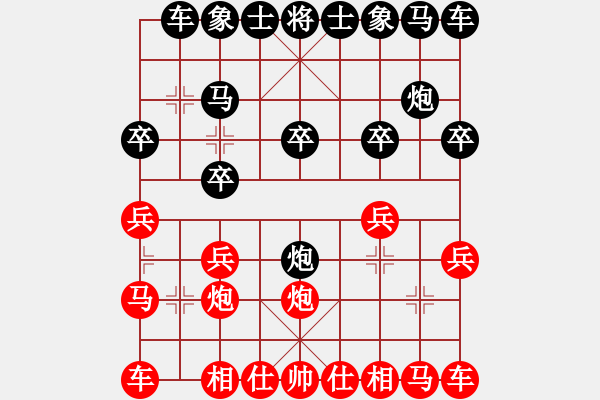 象棋棋譜圖片：zhangaabb(8段)-負(fù)-伊萬諾夫(7段) - 步數(shù)：10 