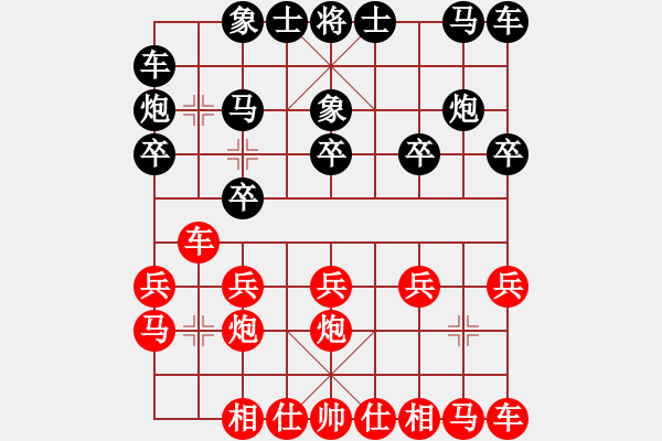 象棋棋譜圖片：釋懷空[2235362742] -VS- 雄雅潔[1127678372] - 步數(shù)：10 