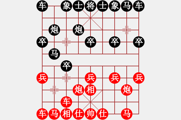 象棋棋譜圖片：昆侖 VS 河南漯河（業(yè)7-1） - 步數(shù)：10 