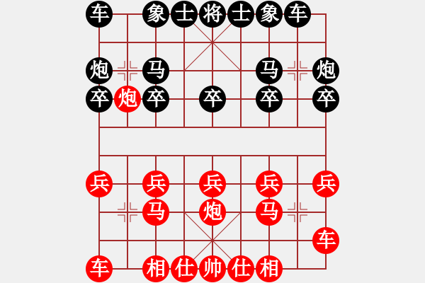 象棋棋譜圖片：陳有發(fā) 先負(fù) 莊宏明 - 步數(shù)：10 