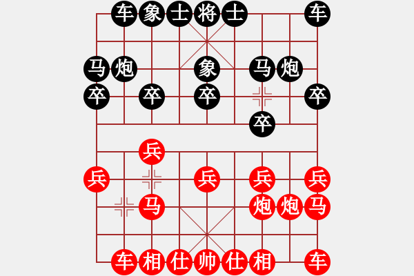 象棋棋譜圖片：先負(fù)李旭平 - 步數(shù)：10 