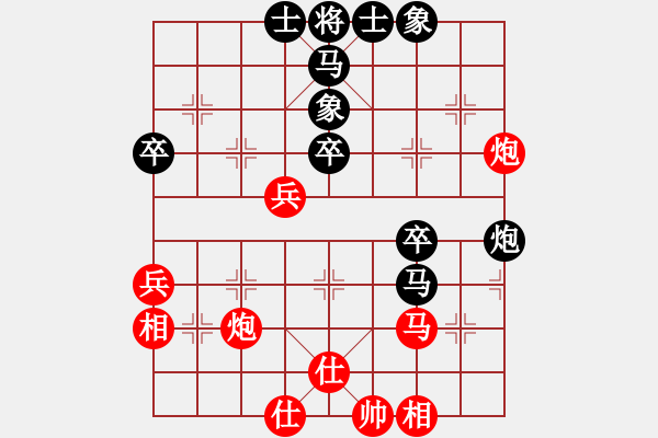 象棋棋譜圖片：初學(xué)者之一(9段)-負(fù)-確實很蛋疼(5段) - 步數(shù)：40 