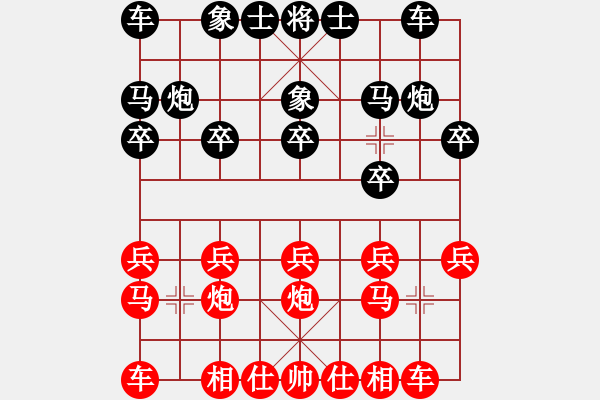 象棋棋譜圖片：棋藝緣 ⊿半季離殤[759532915] 勝 芳棋(純?nèi)讼缕?[893812128] - 步數(shù)：10 