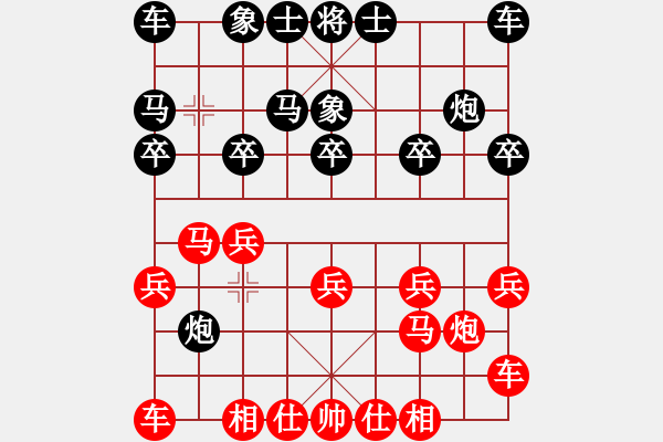 象棋棋譜圖片：紫薇花對紫微郎 勝 天馬 - 步數(shù)：10 