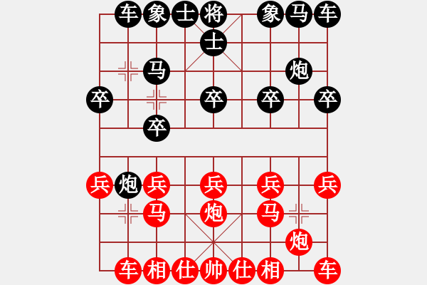 象棋棋譜圖片：關(guān)呂戰(zhàn)呂布[紅] -VS- bbboy002[黑] - 步數(shù)：10 