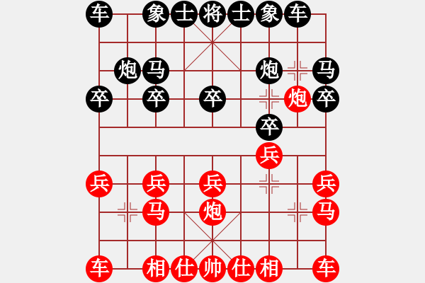 象棋棋譜圖片：張華先勝婁震華 - 步數(shù)：10 