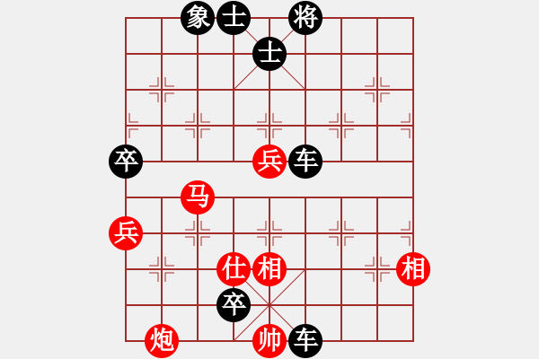 象棋棋譜圖片：卒底炮應(yīng)仙人指路紅跳右邊馬（旋風(fēng)14層后勝巫師大師級(jí)） - 步數(shù)：110 