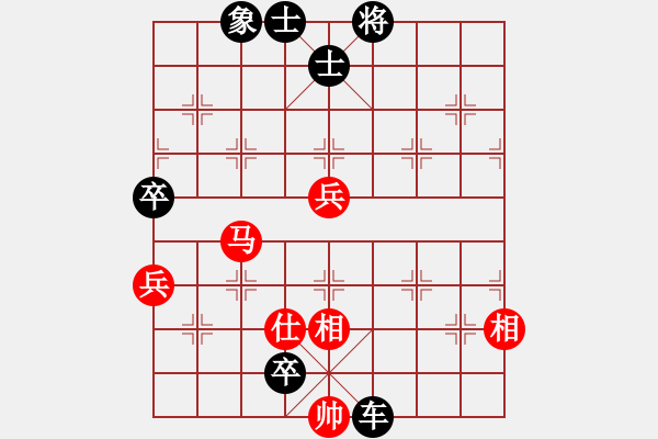 象棋棋譜圖片：卒底炮應(yīng)仙人指路紅跳右邊馬（旋風(fēng)14層后勝巫師大師級(jí)） - 步數(shù)：112 