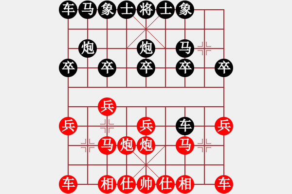 象棋棋譜圖片：3083232(校尉) 和 397654(太守) - 步數(shù)：10 