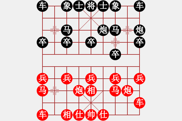 象棋棋譜圖片：tbsyc 先和 uubb - 步數(shù)：10 