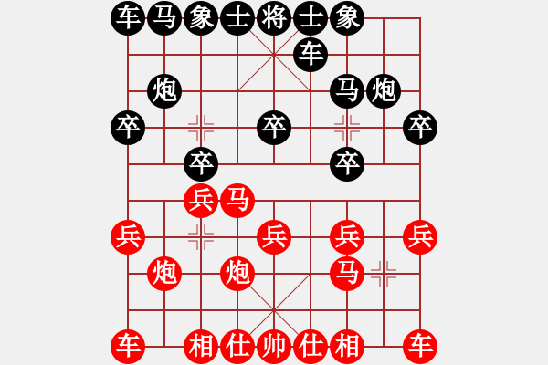 象棋棋譜圖片：唐劍先和雙核620 - 步數(shù)：10 