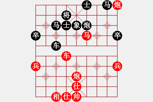 象棋棋譜圖片：秣馬厲兵(1段)-勝-金中月(4段) - 步數(shù)：60 