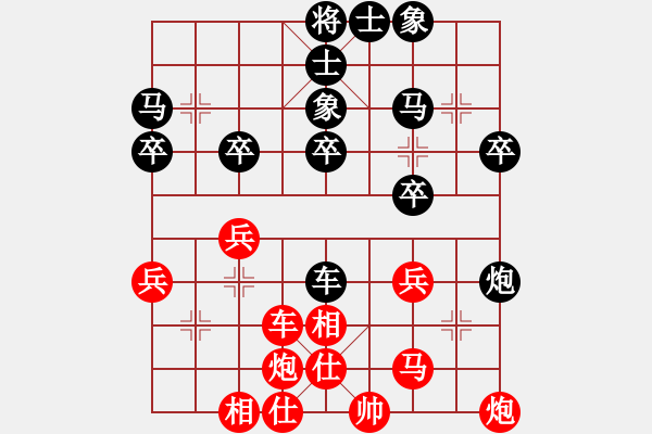 象棋棋譜圖片：老牛破車(2段)-負(fù)-牛城英雄(3段) - 步數(shù)：40 