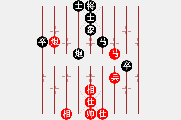 象棋棋譜圖片：新疆小智慧(3段)-和-非洲流浪漢(6段) - 步數(shù)：80 