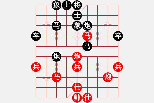 象棋棋譜圖片：江湖黑馬(9星)-勝-吸毒歐陽瘋(9星) - 步數(shù)：40 