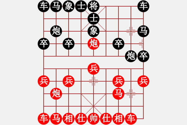 象棋棋譜圖片：KevinCoolboy[120331441] -VS- 棋樂無窮[912832806] - 步數(shù)：10 