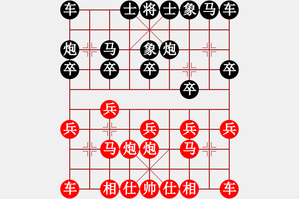 象棋棋譜圖片：3083232(縣丞) 勝 3322229(草民) - 步數(shù)：10 