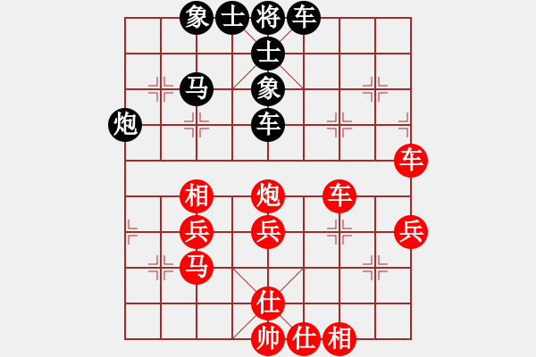 象棋棋譜圖片：五七炮進(jìn)三兵對(duì)屏風(fēng)馬黑進(jìn)邊卒（旋風(fēng)14層拆棋）紅勝 - 步數(shù)：60 