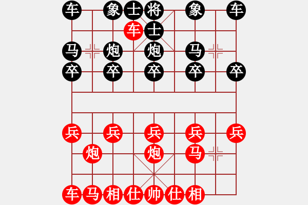 象棋棋譜圖片：7絲棉老虎鬼手斗巧手 - 步數(shù)：10 