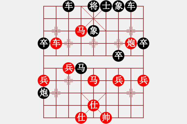 象棋棋譜圖片：bigloser 勝 分紅比例符合技術(shù)開 - 步數(shù)：51 