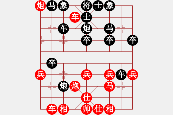 象棋棋譜圖片：順跑橫車破直車用馬局2 - 步數(shù)：0 