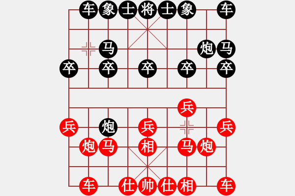 象棋棋譜圖片：7-6錫山沈旭清紅先和常州劉鍵 - 步數(shù)：10 