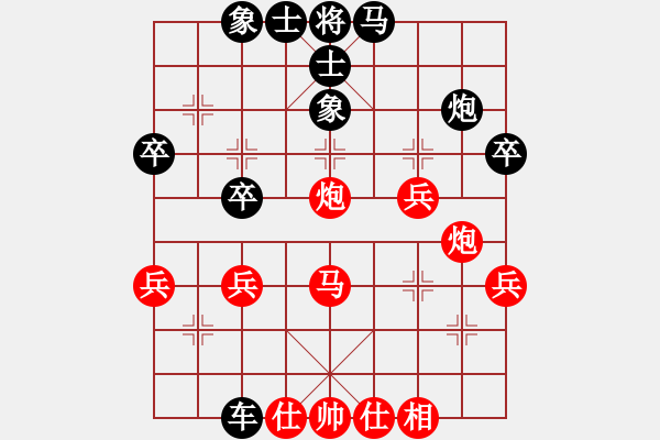 象棋棋譜圖片：chengao(9級(jí))-負(fù)-噸刀利件(8級(jí)) - 步數(shù)：40 