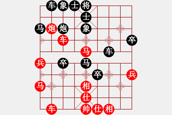 象棋棋譜圖片：王宇軒 先負(fù) 許文章 - 步數(shù)：40 