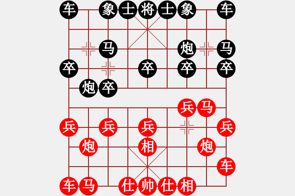 象棋棋譜圖片：太極谷 先勝 克佳拉 - 步數(shù)：10 