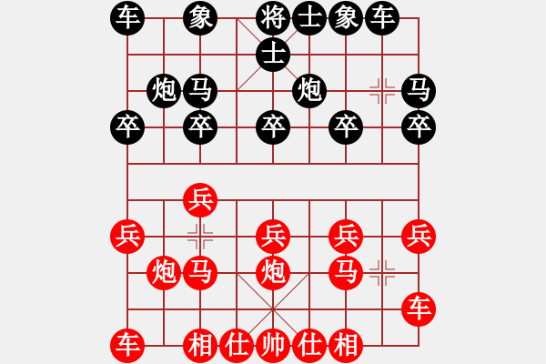 象棋棋谱图片：《广州棋坛六十年1》第二十八章头角峥嵘的“十八罗汉”对局2 - 步数：10 
