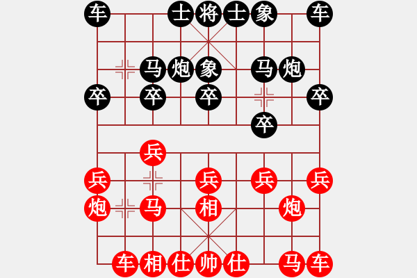 象棋棋譜圖片：徐超 先和 鄭一泓 - 步數(shù)：10 