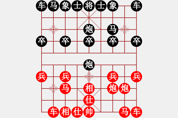 象棋棋譜圖片：君子劍[2356803169] -VS- 13139876471[3517066447] - 步數(shù)：10 