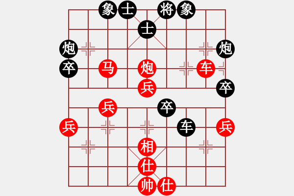 象棋棋譜圖片：中局二例 - 步數(shù)：0 