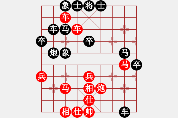 象棋棋譜圖片：萍分秋色(1段)-負(fù)-凌秀山莊(1段) - 步數(shù)：40 