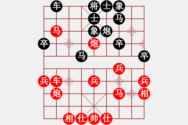 象棋棋譜圖片：神界天龍(3段)-勝-寧海邪魔(2段) - 步數(shù)：40 