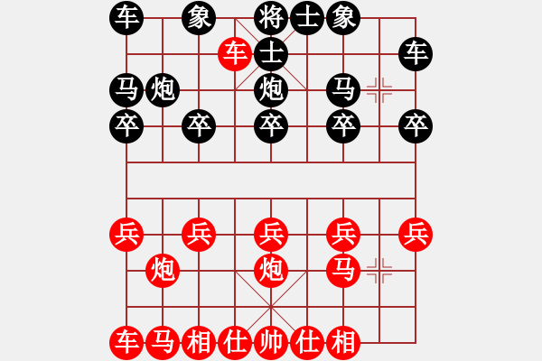 象棋棋譜圖片：橫才俊儒[292832991] -VS- 小馬哥[471717292] - 步數(shù)：10 