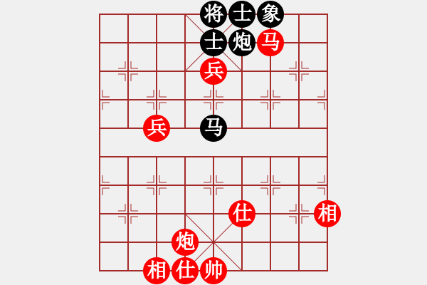 象棋棋譜圖片：朱曉虎 先勝 布鐵建 - 步數(shù)：80 