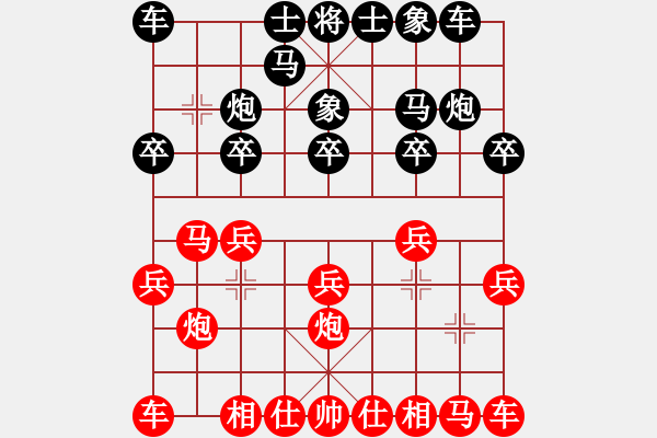 象棋棋譜圖片：山西實名象棋群聯(lián)盟 百花齊芳 先勝 莒國小胡 - 步數(shù)：10 