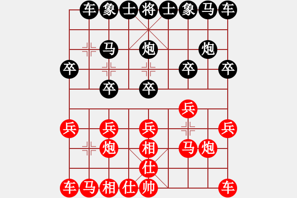 象棋棋譜圖片：廣法天尊(月將)-勝-電工機(jī)械(日帥) - 步數(shù)：10 