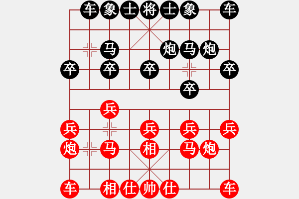 象棋棋譜圖片：弈天 輕松壓不倒（1段）先負(fù)葛靖（6級(jí)） - 步數(shù)：10 