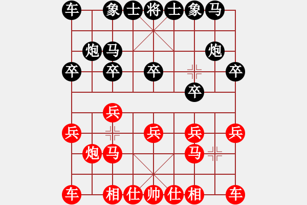 象棋棋譜圖片：撒鳥大師(8星)-勝-只求快剁(9星) - 步數(shù)：10 