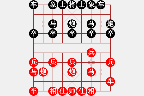 象棋棋譜圖片：黃嘉力akzonobel(2級(jí))-勝-張延斌bennyzyb(3段) - 步數(shù)：10 