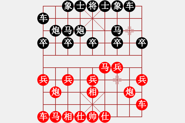 象棋棋譜圖片：淄博老頑童(7段)-負(fù)-您的朋友(9段) - 步數(shù)：10 