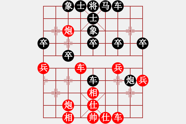 象棋棋譜圖片：億田傻瓜(9級)-勝-橫刀鶴城(9級) - 步數(shù)：40 