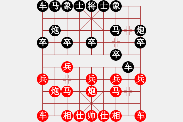 象棋棋譜圖片：峽[2877323858] -VS- 松柏[12023768] - 步數(shù)：10 