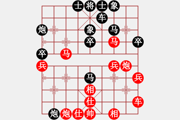 象棋棋譜圖片：easyloose(7段)-勝-古田任三郎(6段) - 步數(shù)：40 