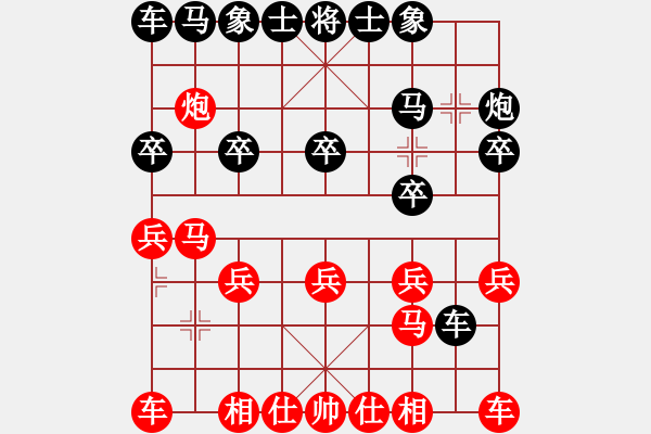 象棋棋譜圖片：正豐(3段)-負-自貢老的哥(9級) - 步數(shù)：10 