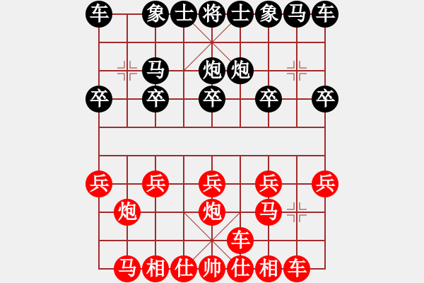 象棋棋譜圖片：人機(jī)對(duì)戰(zhàn) 2024-4-17 10:31 - 步數(shù)：10 